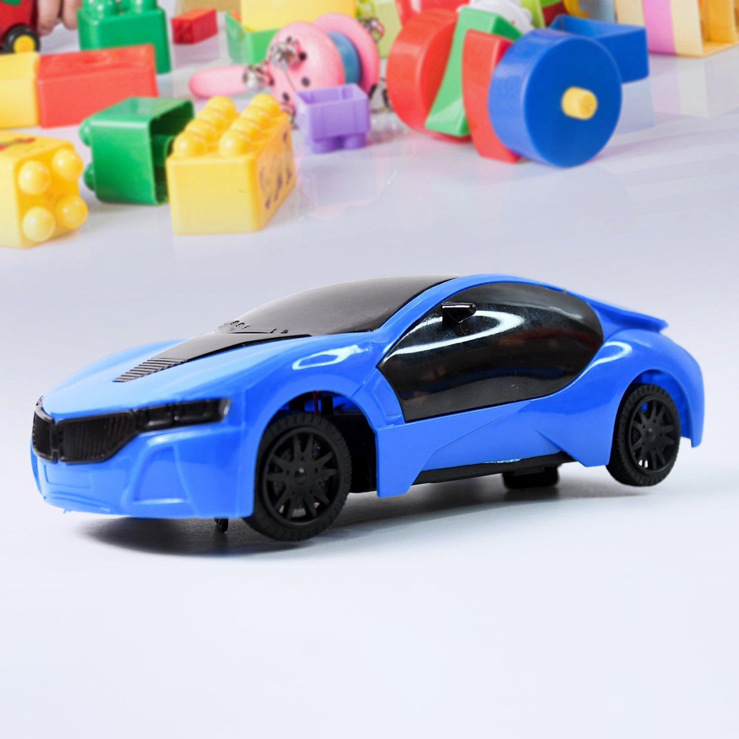 Remote Control Fast Modern Racing Car 3D Light with Go Forward And Backward Remote Control Fast Modern Racing Car 3D Light with Go Forward And Backward